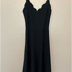 Rosie Harlow, mini black dress with spaghetti straps, juniors size Med
